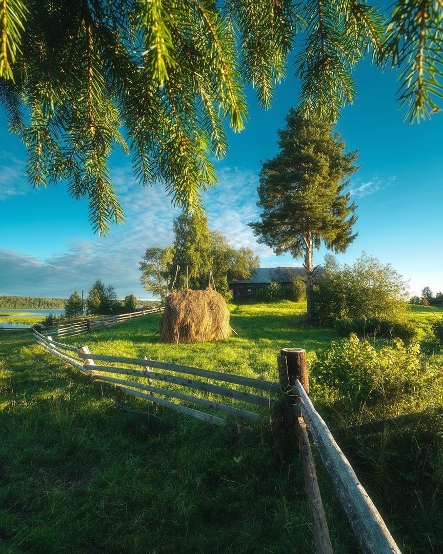 Красивая деревня