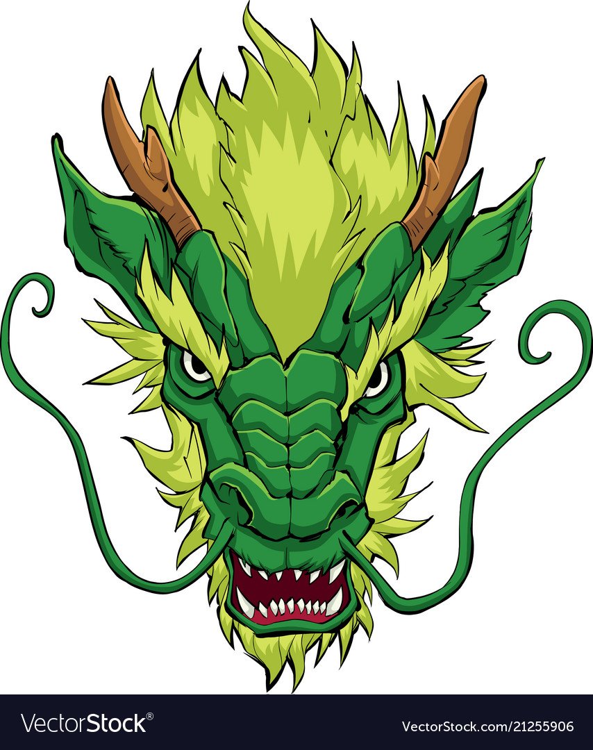 Голова китайского дракона