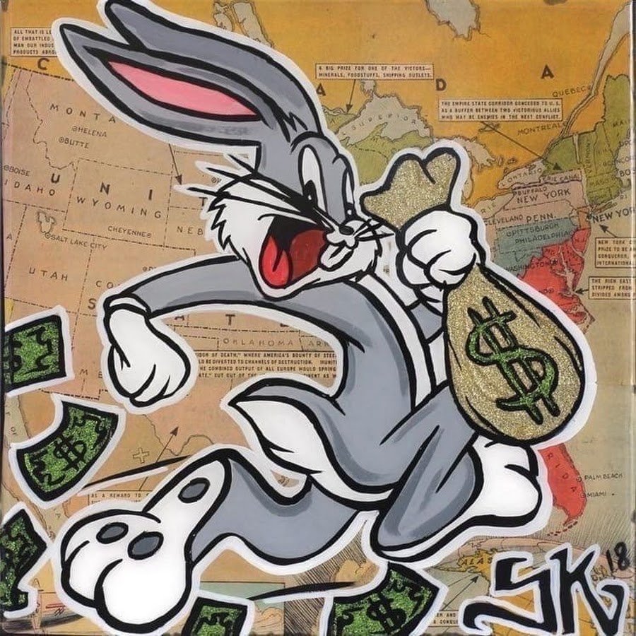 Багз Банни граффити