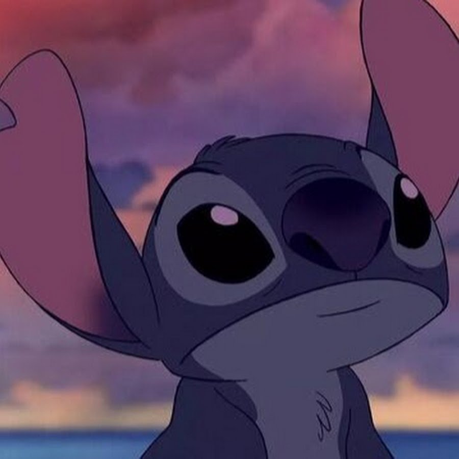 Грустный Стич из Лило и Стич