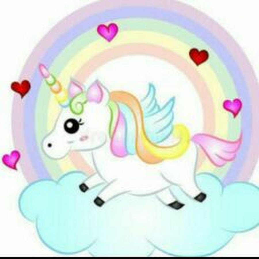 Единорог по радуге