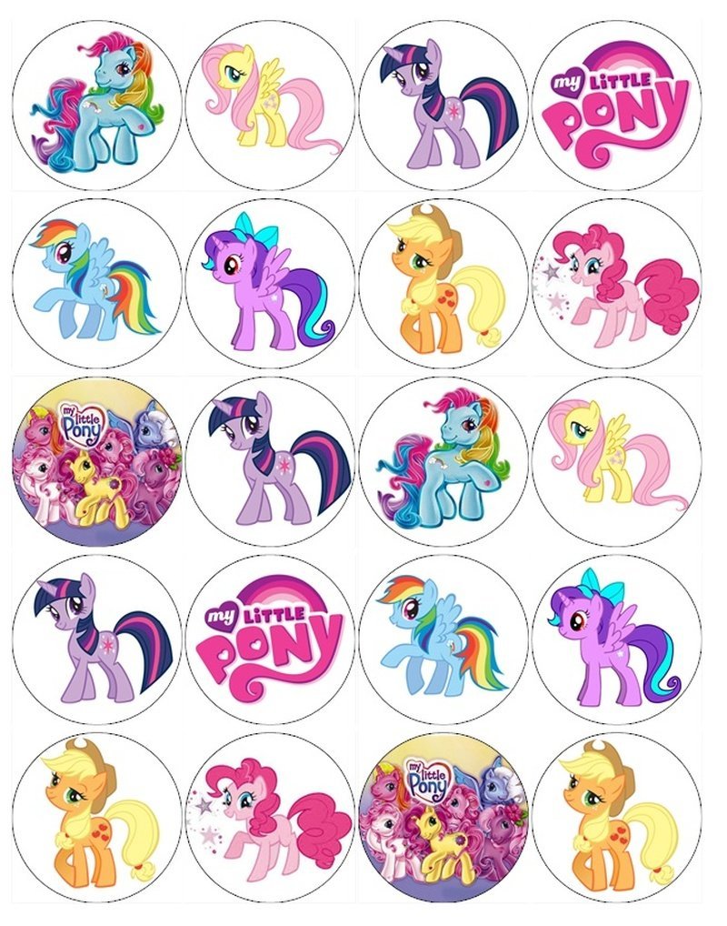 My little Pony топперы