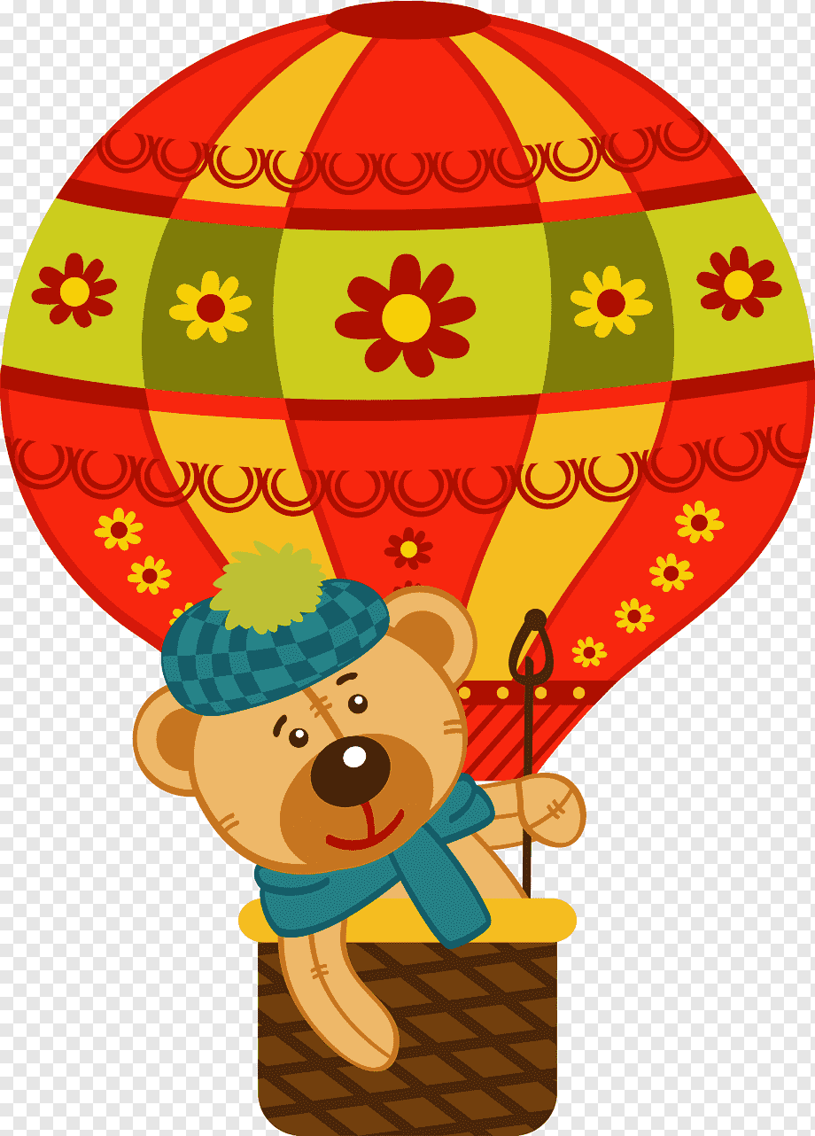 Медведь на воздушном шаре