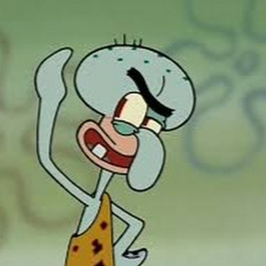 Сквидвард и сэнди