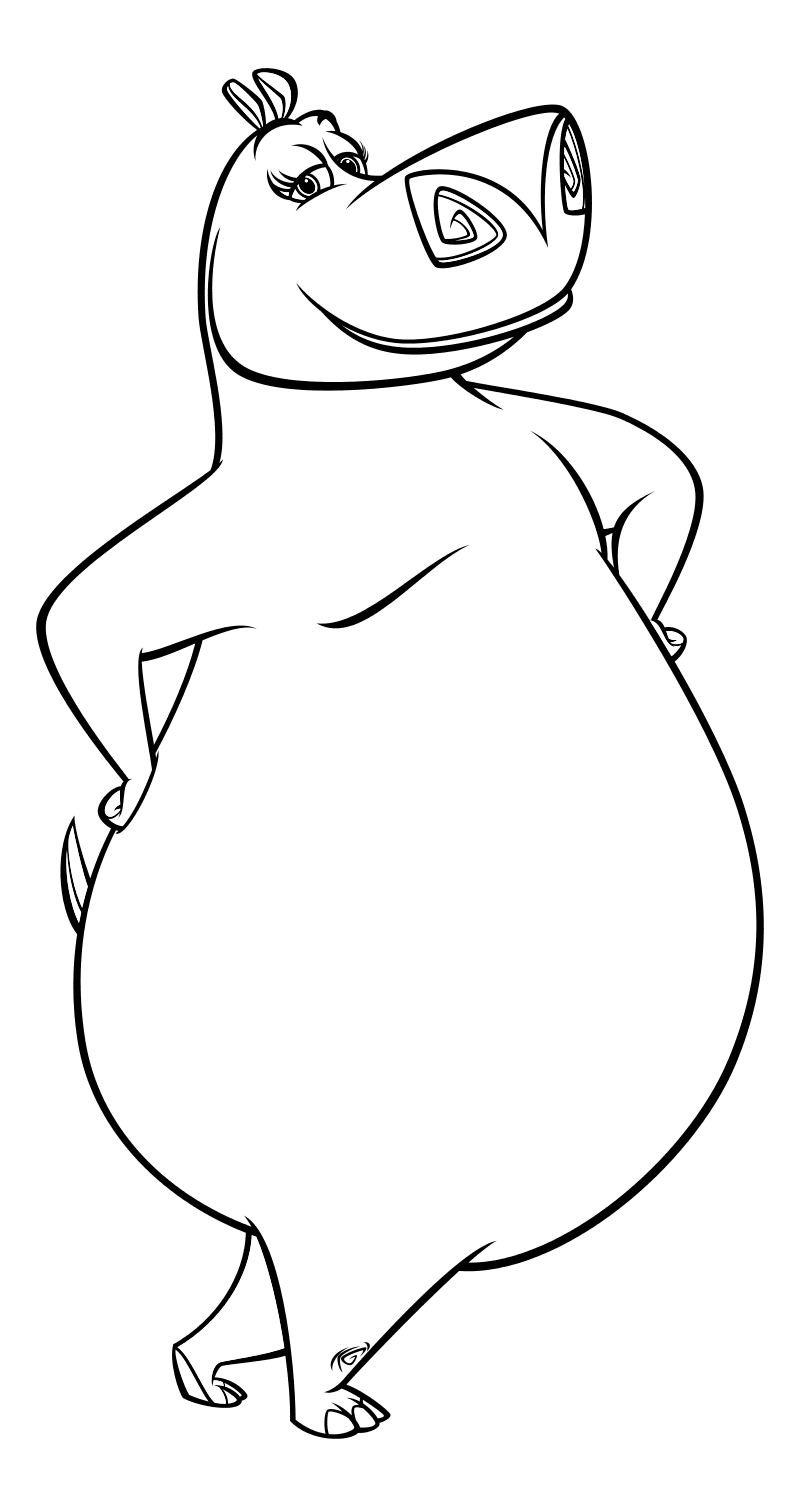 Глория мадагаскар картинки смешные