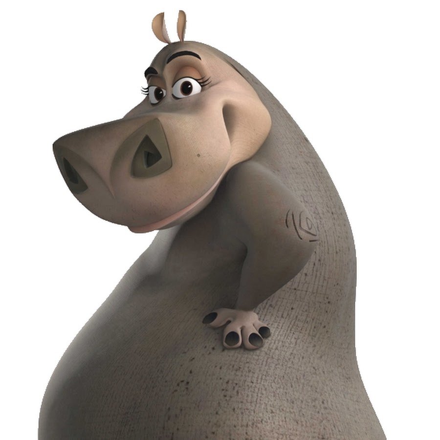 Глория из Мадагаскара в купальнике