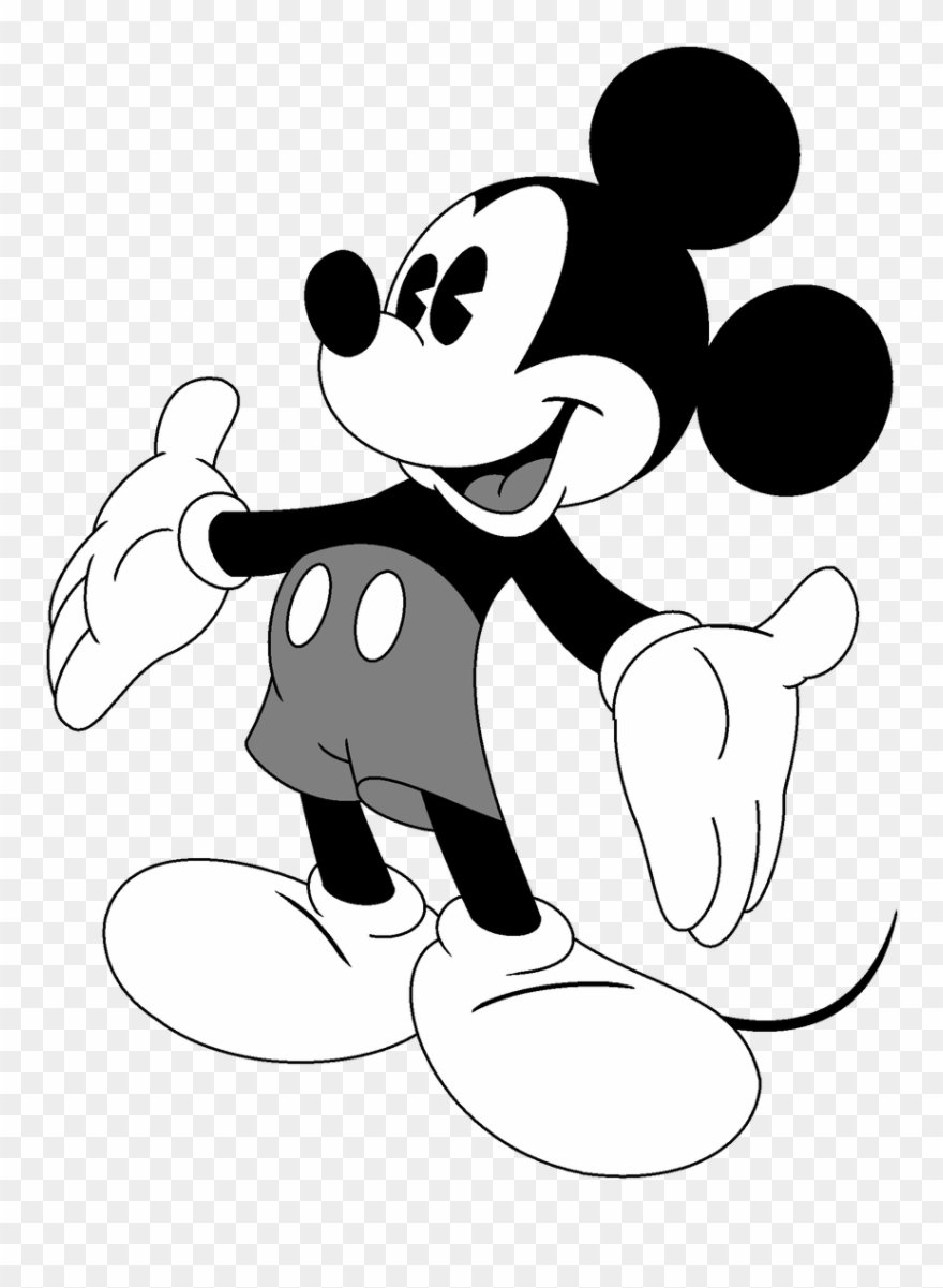 Микки Маус чб