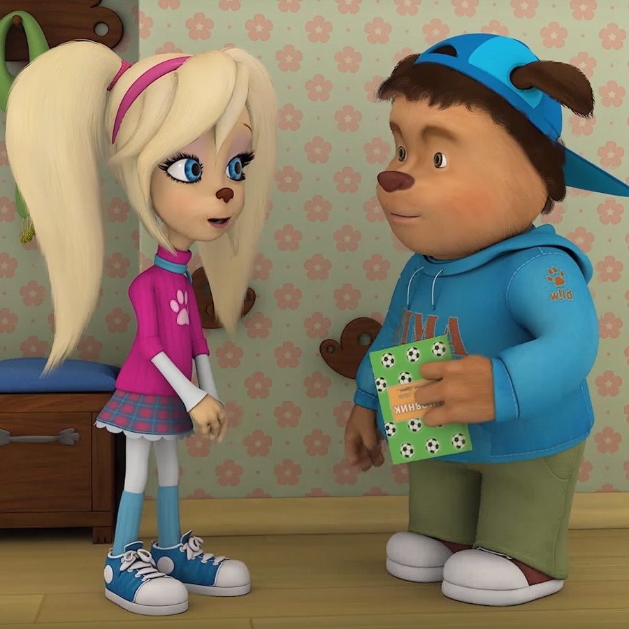 Барбоскины Тимоха и роза