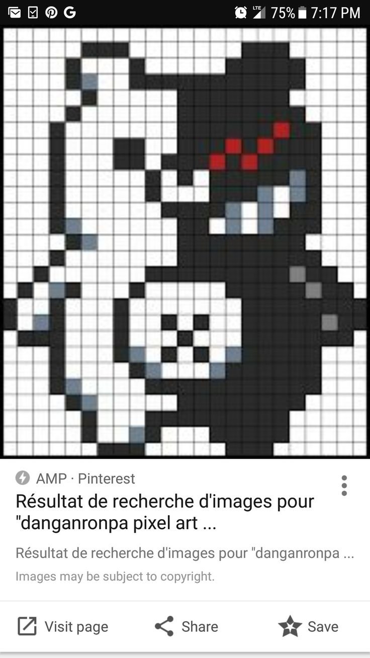 Монокума пиксель