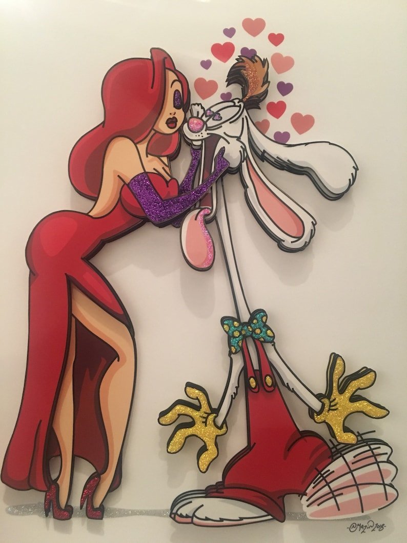 Джессика рэббит тату арт