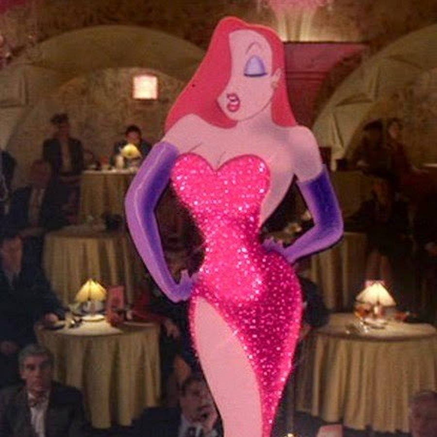 Кролик роджер в очках