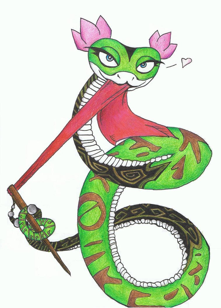 Кунг фу Панда гадюка