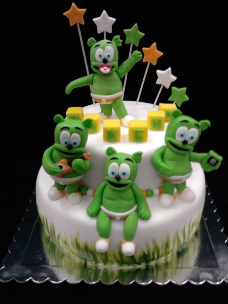 Мишка Гамми Беар торт