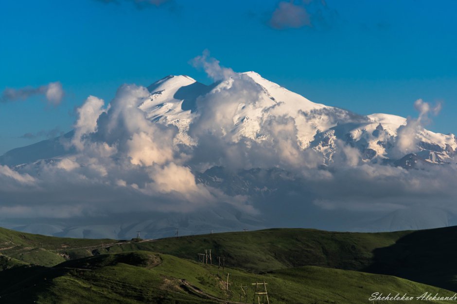 Эльбрус из Ставрополя