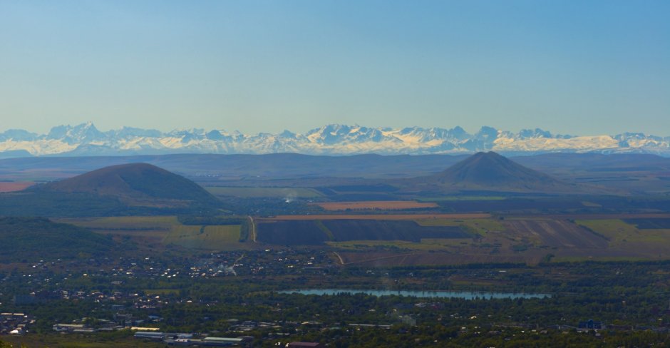 Пятигорск гора Бештау Машук Эльбрус