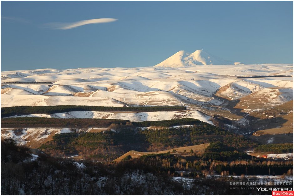 Кисловодск вид на Эльбрус