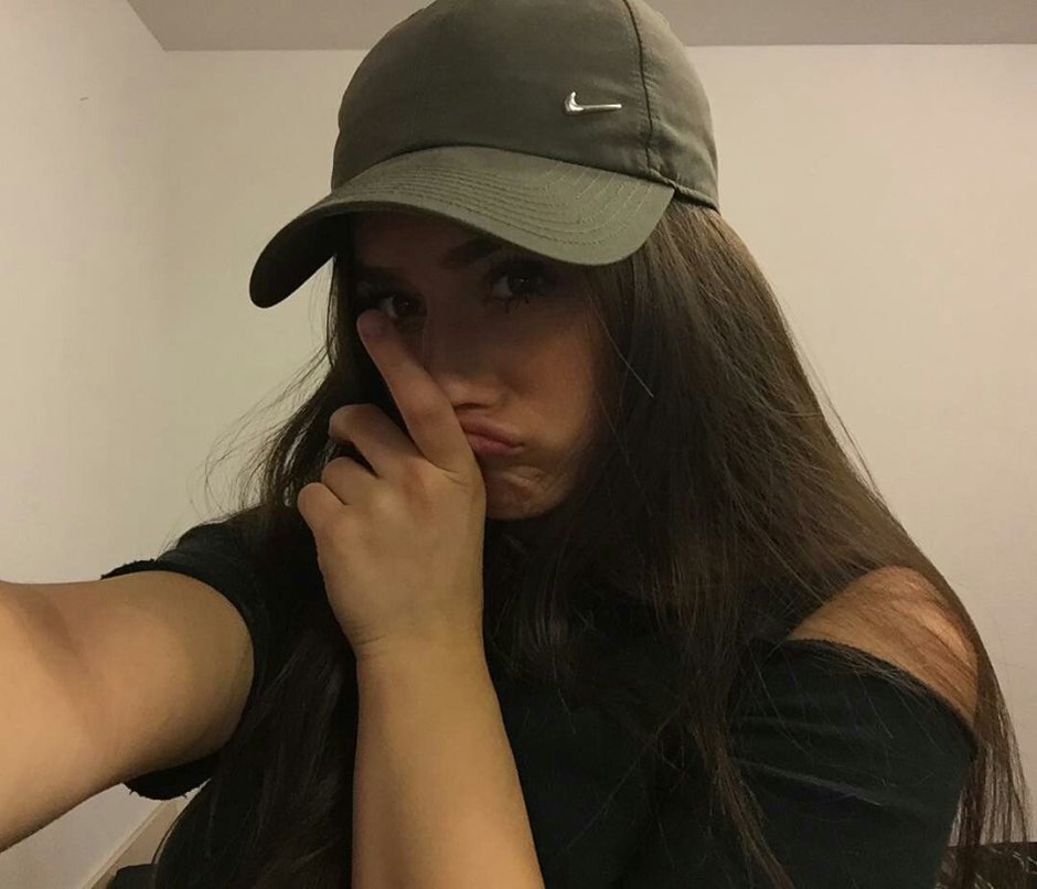 Селфи в кепке