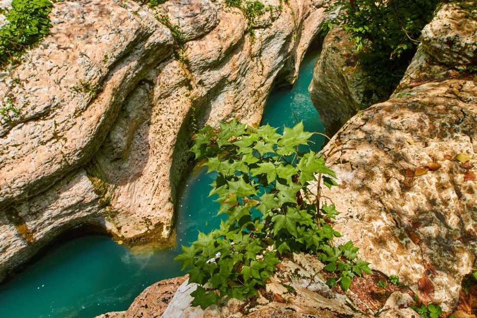 Навалишинский каньон в Сочи