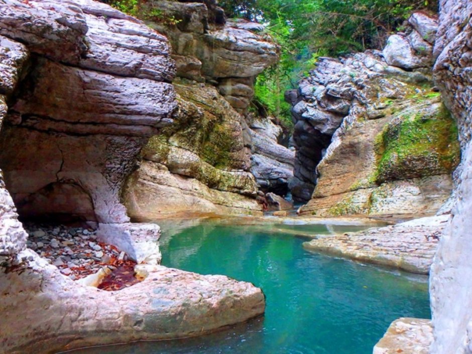 Каньон Навалищенское ущелье