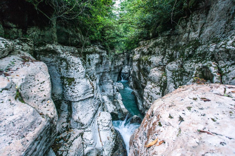 Навалишинский каньон в Сочи