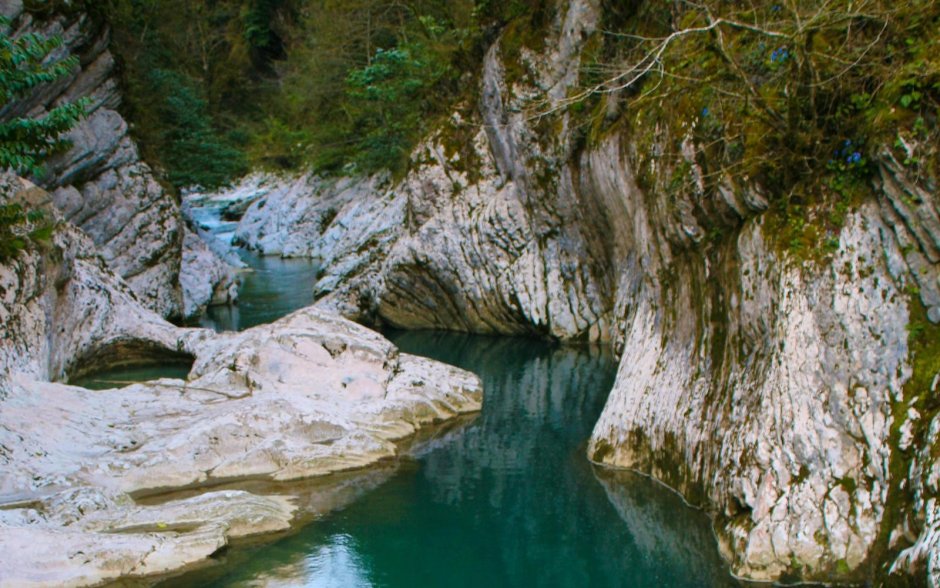 Навалишинский каньон в Сочи