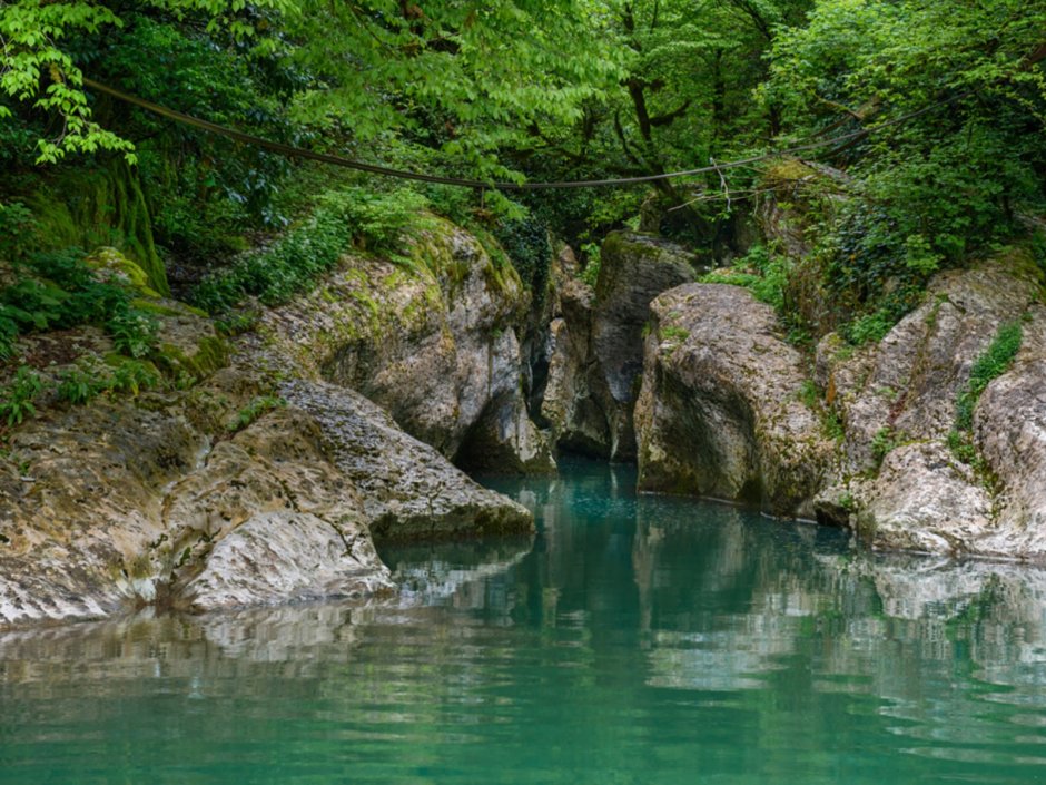 Каньон чертовы ворота Сочи