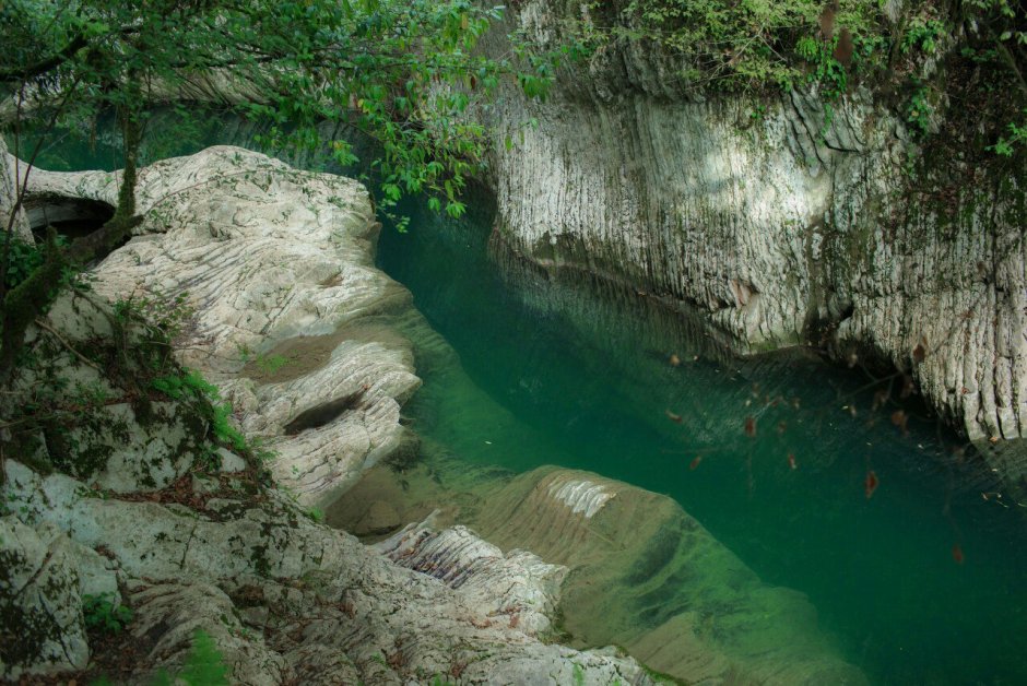 Навалишинский каньон в Сочи