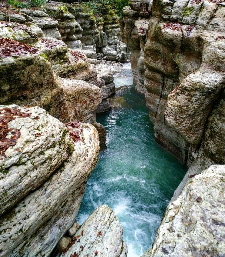 Навалишинский каньон в Сочи