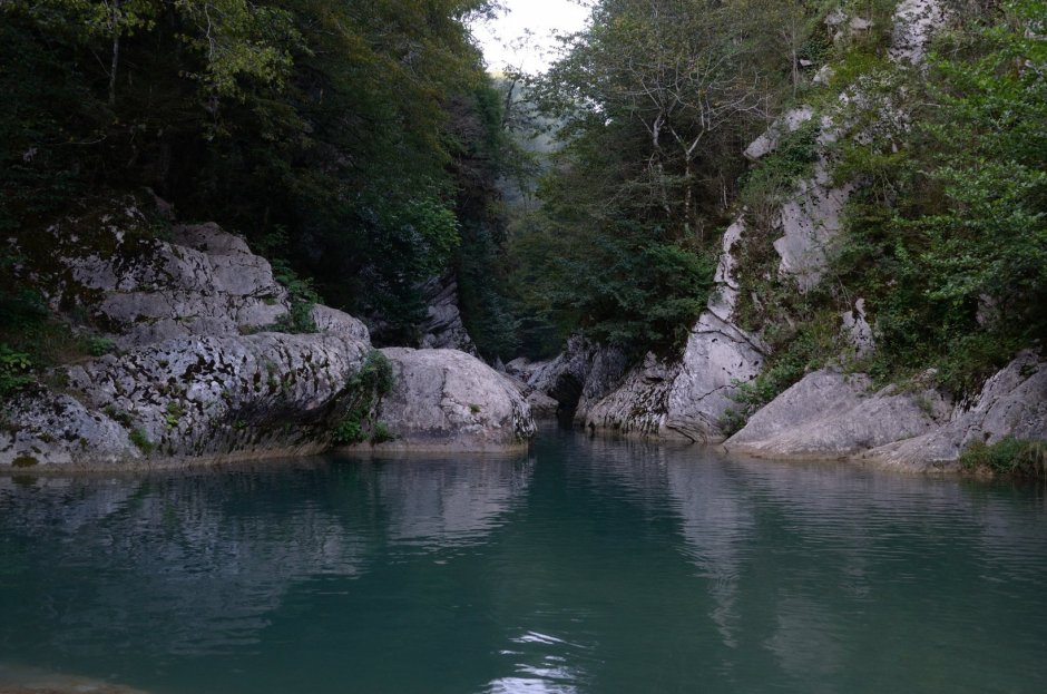 Навалищенское ущелье. Хоста Сочи