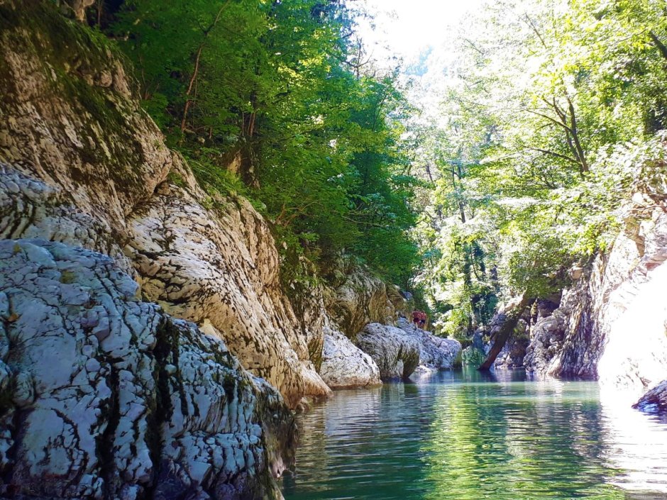 Каньон чертовы ворота Сочи