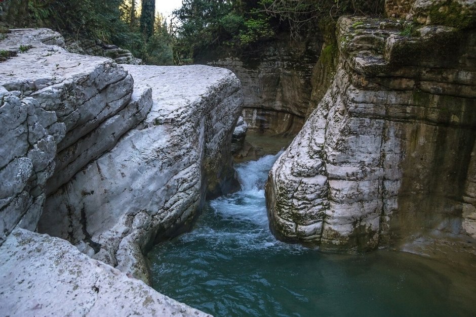 Каньон реки Кудепста
