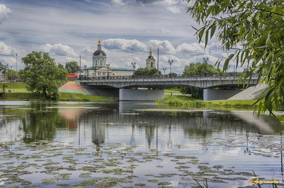 Река Коломенка в Коломне