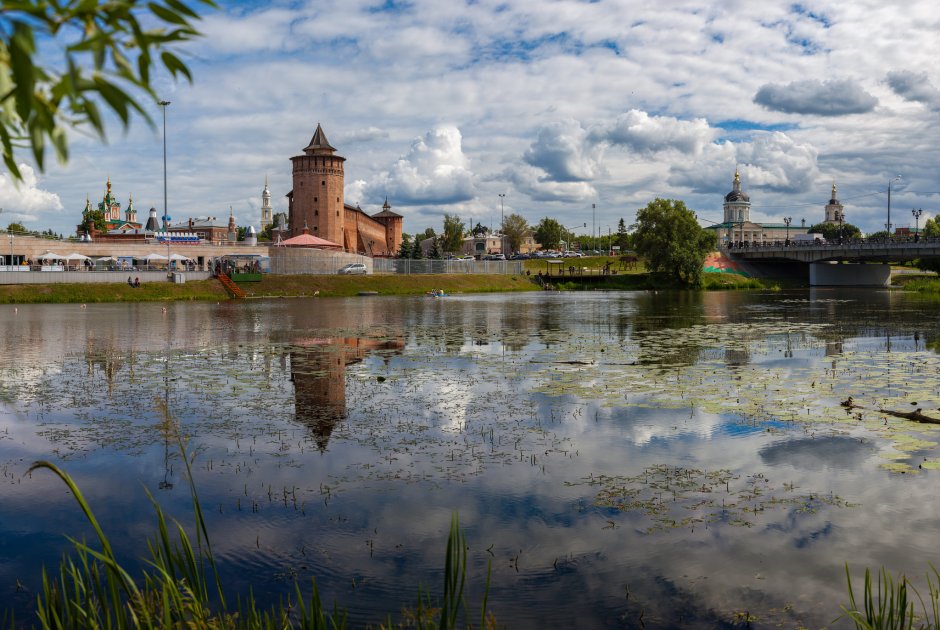 Река Коломенка в Коломне