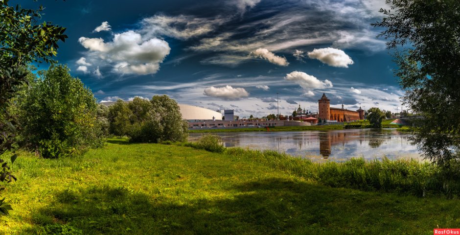 Коломенский Кремль Коломна река