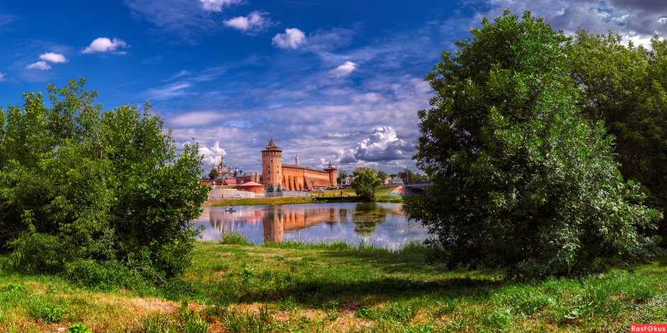 Река Коломенка в Коломне