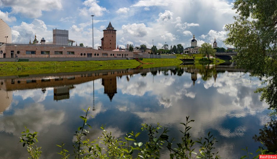 Река Коломенка в Коломне