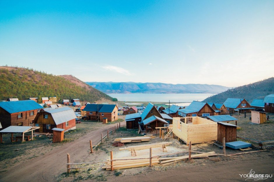 Турбаза зуун Хагун на Байкале