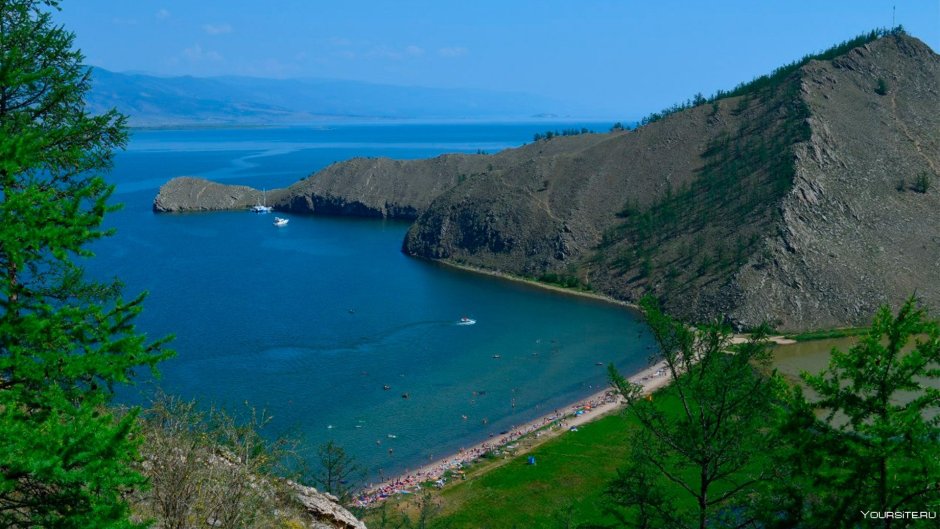 Бухта зуун-Хагун на Байкале