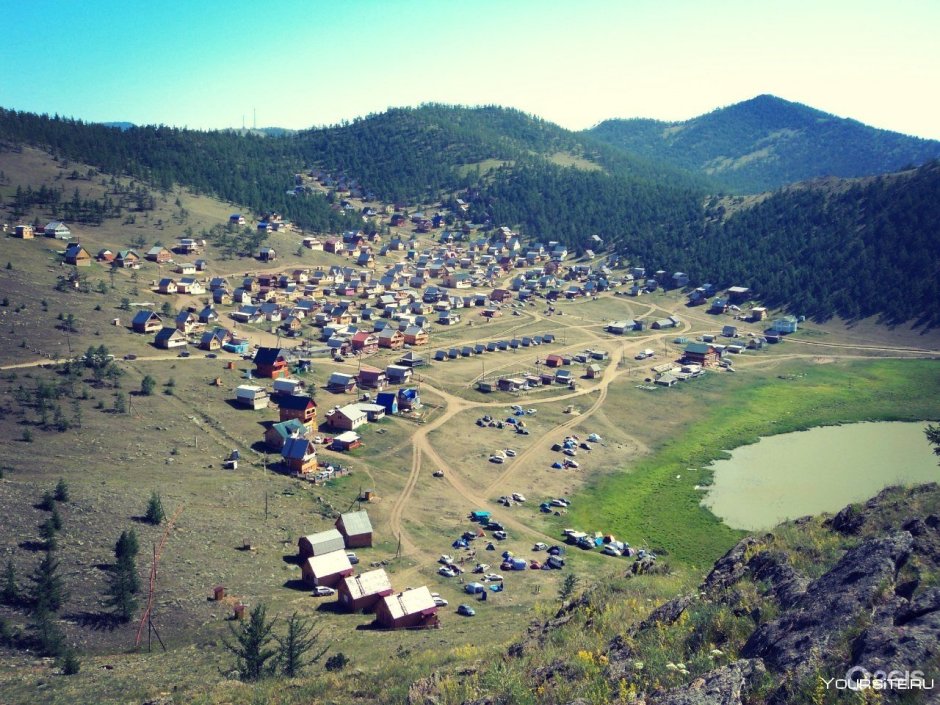 Бухта зуун-Хагун на Байкале