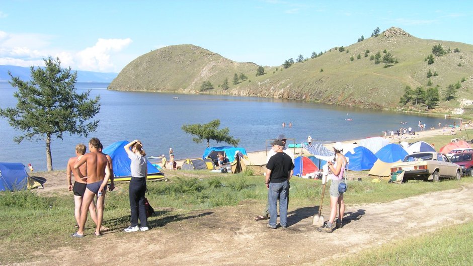 Малое море в палатках