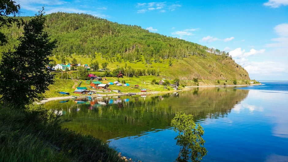 Старая Ангасолка лагерь Байкал