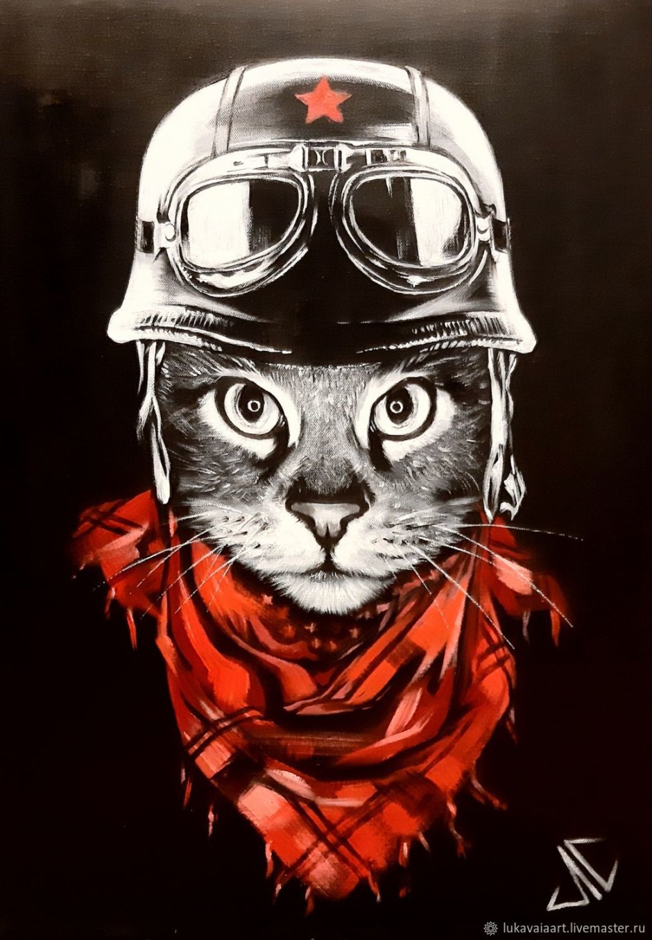 Картина котики