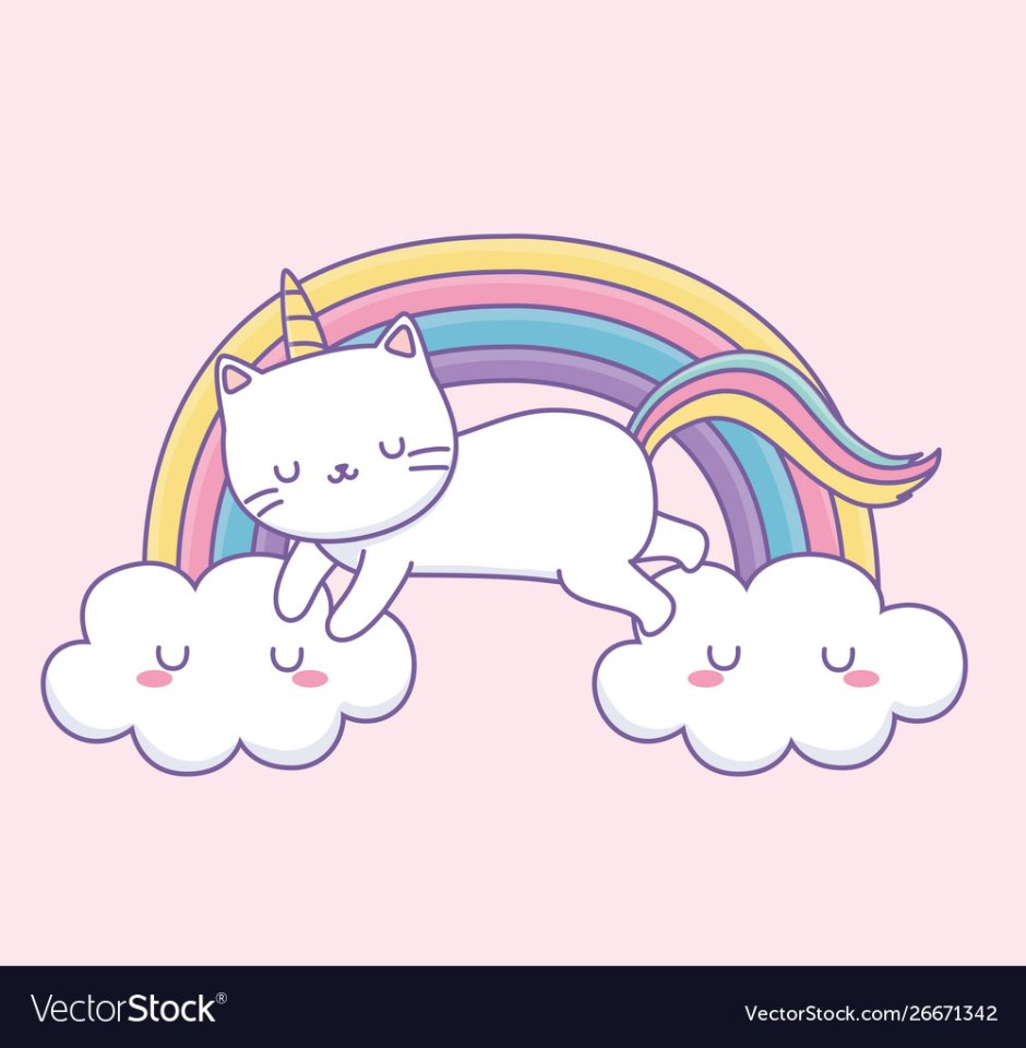 Кошка Единорог