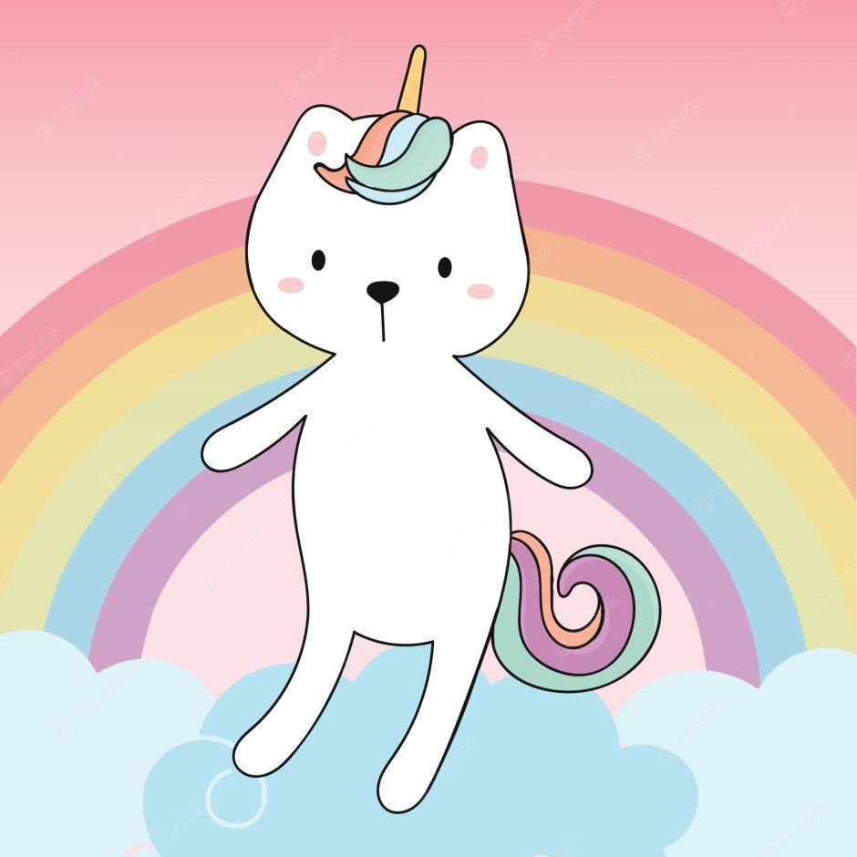 Котик Единорожка