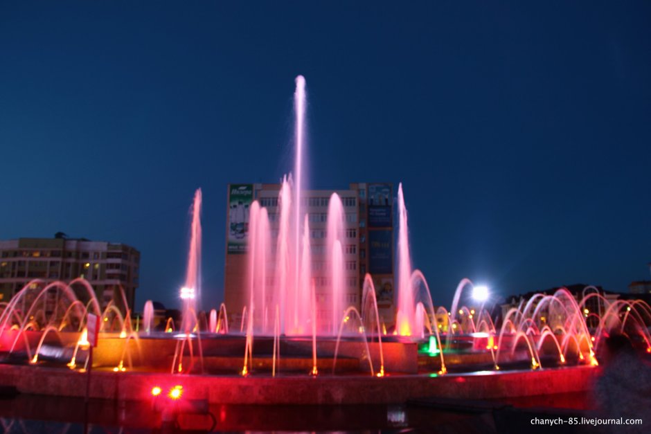 Фонтан тысячелетия Саранск