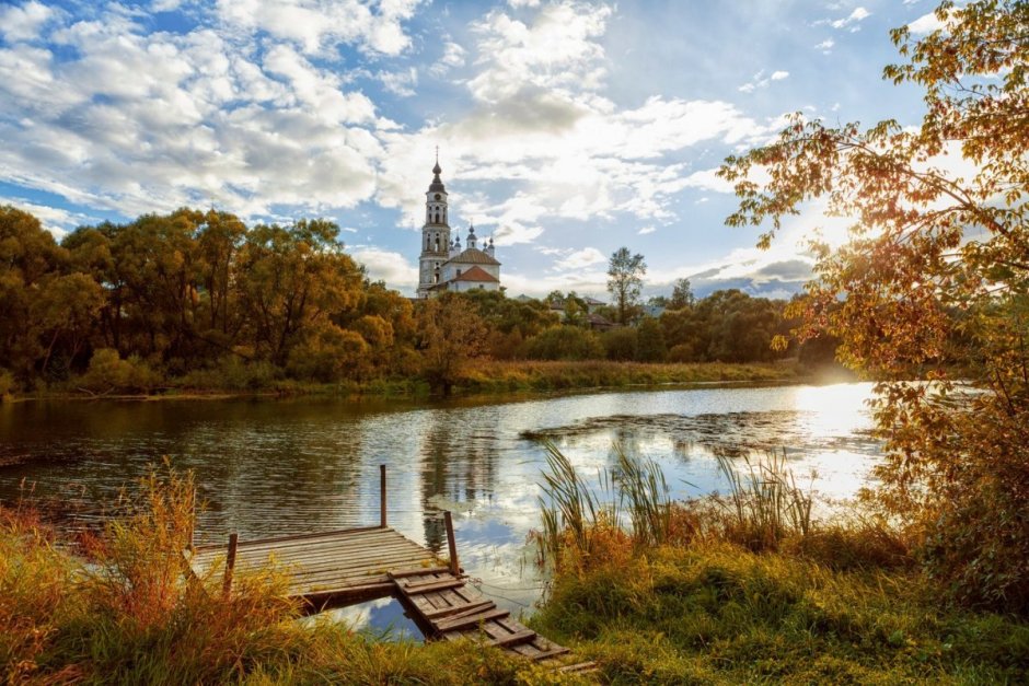 Лежнево река Ухтохма