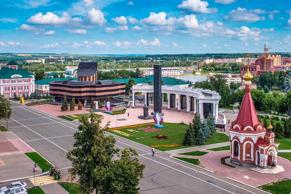 Площадь Победы Саранск