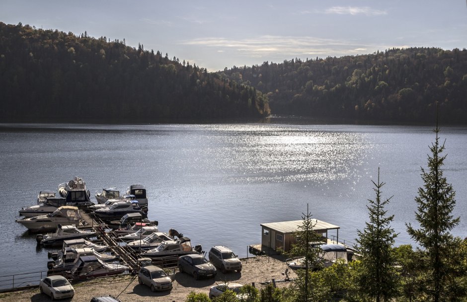 Павловское водохранилище в Башкирии