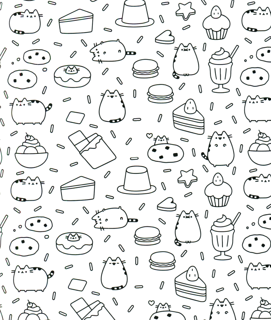 Раскраски маленькие еда