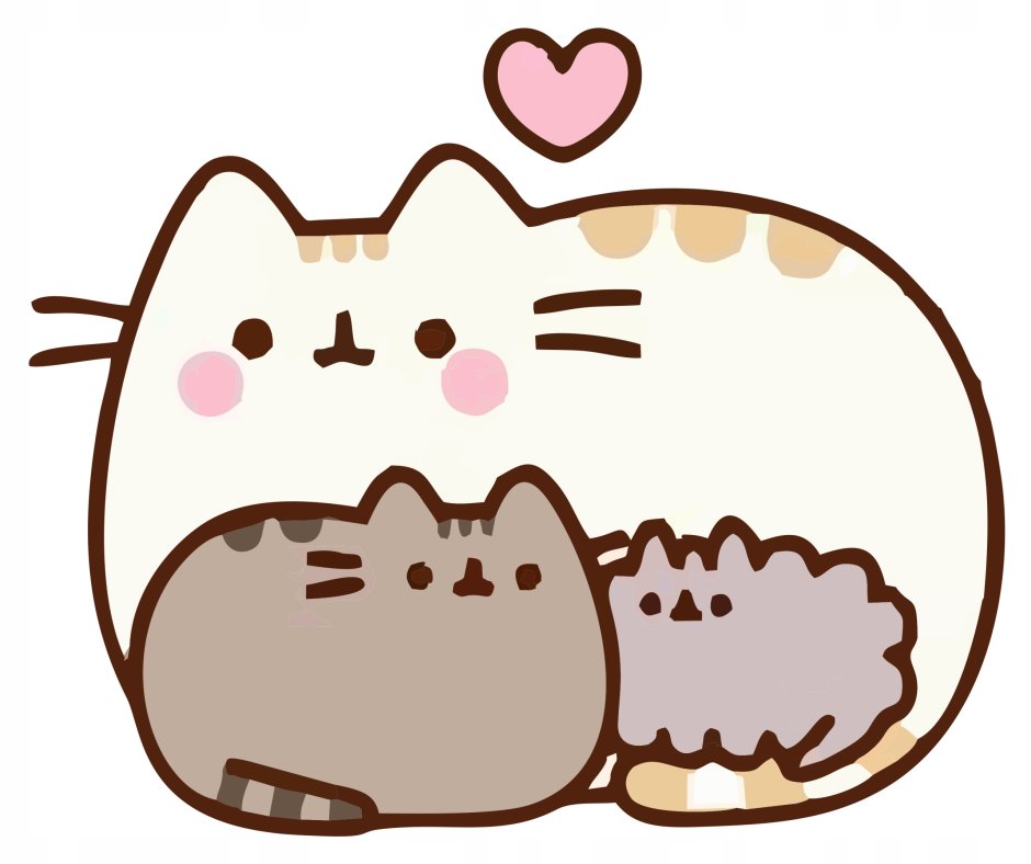 Кавай кот Пушин